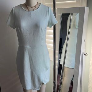 Mossimo Mint Green Asymmetrical Dress size M